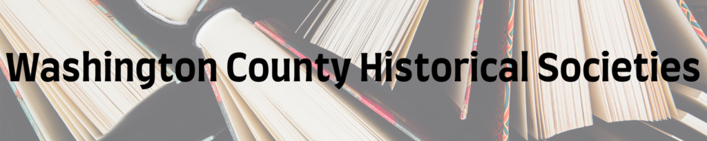 washington county historical societies